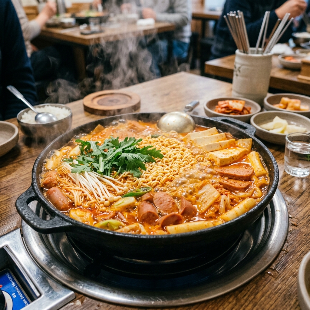 Lẩu Kim Chi chua cay DeaGun
